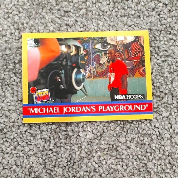 Michael Jordan's Playground Card